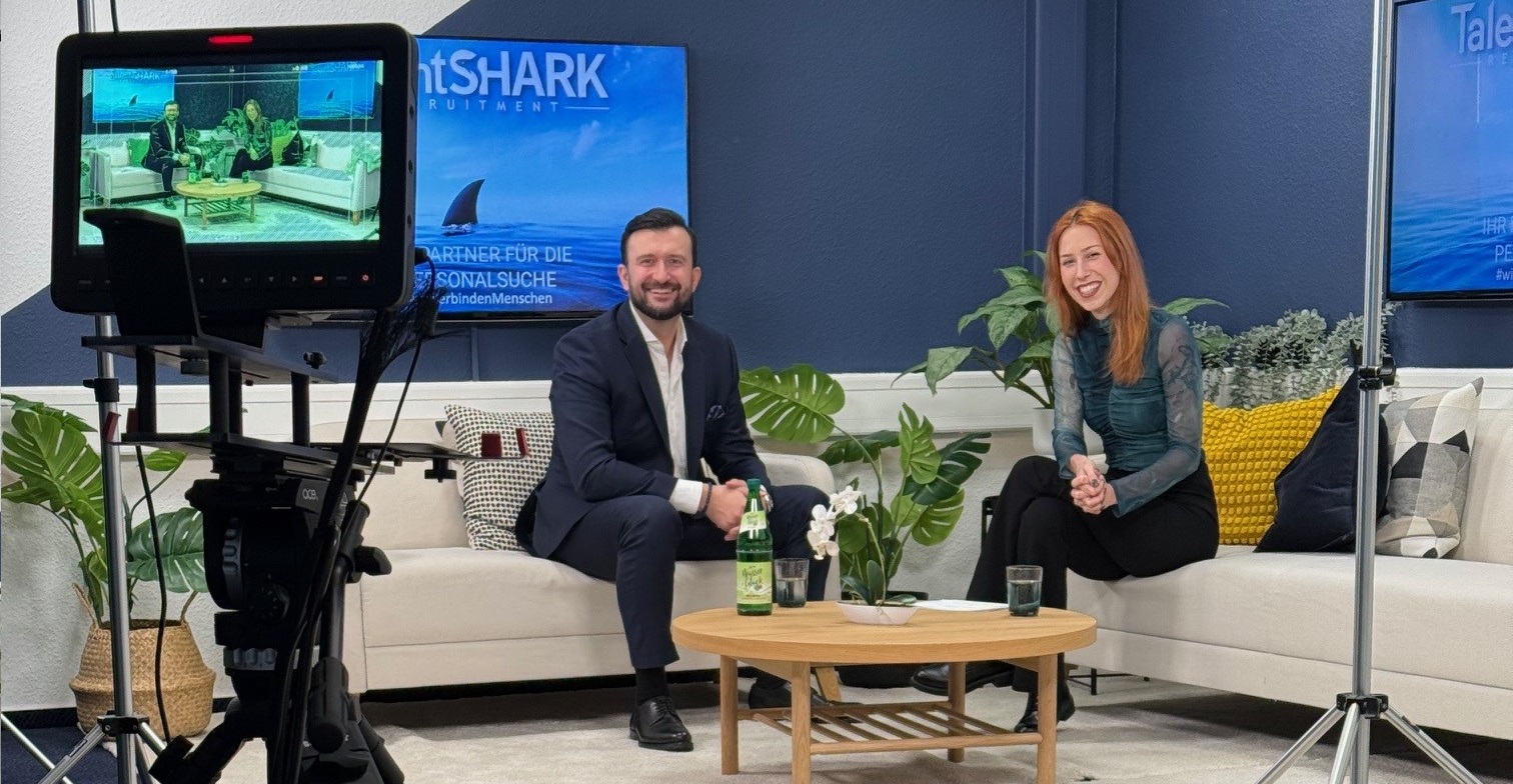 Gregor Weihs bei einer TalentShark Videoproduktion