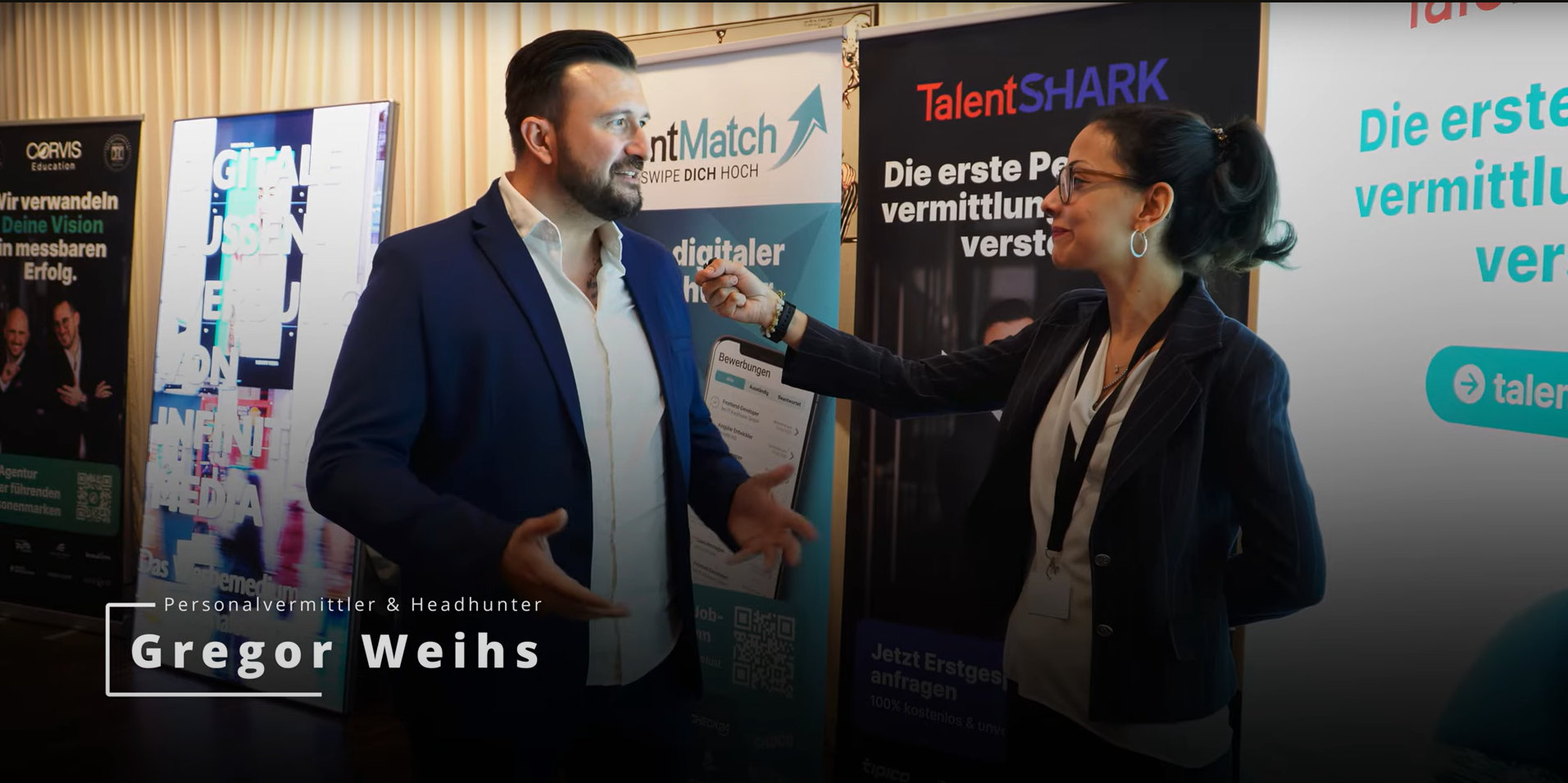 Gregor Weihs bei einem Medienevent