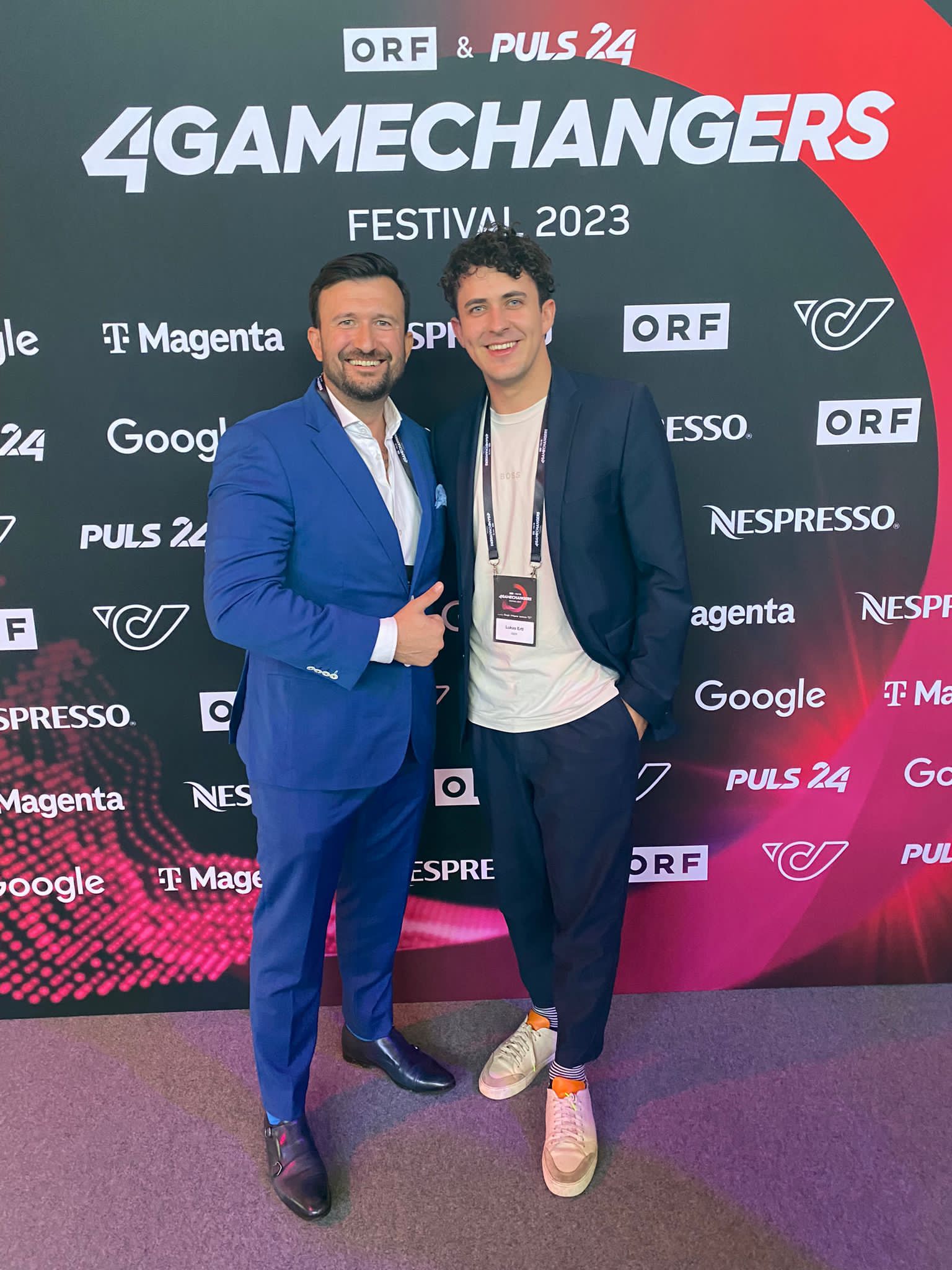 Gregor Weihs beim Gamechangers Festival